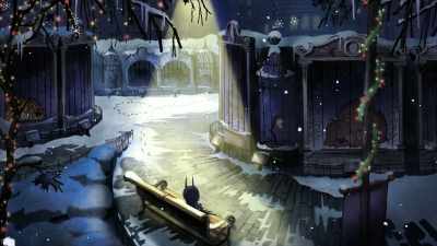 I may only be
a simulation of your father, - Merry Little Batman