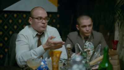 I mean a man who drinks, but still goes to work - DAU. Degeneration