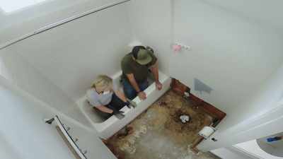 I mean, they absolutely
decimated this subfloor. - Help! I Wrecked My House
