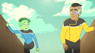 I mean, Badgey's
an amazing piece of programming, - Star Trek: Lower Decks