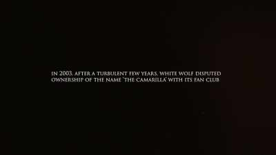 I mean, Blade was a character
before Vampire, of course, - World of Darkness