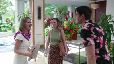 I mean, chumming it up
with that hula guy - Romance in Hawaii
