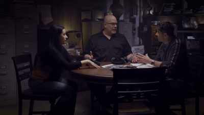 I mean, she found out
that the haunting was there - The Holzer Files