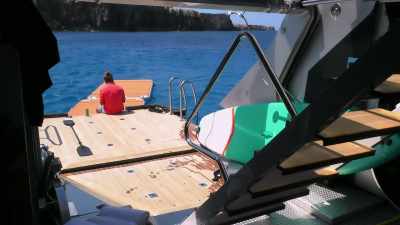 I mean, how often do
you get to sit in a cave - Below Deck Sailing Yacht