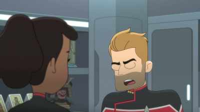 I mean, I could... I could
get hard, if I wanted to, - Star Trek: Lower Decks