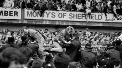 I mean, I remember
stopping taking my kids to it, - Super Greed: The Fight for Football