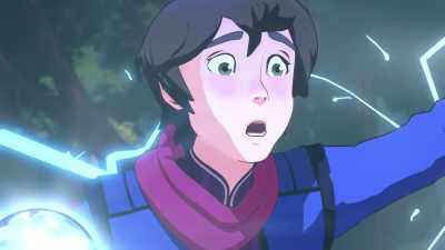 I mean, I think
right when I grabbed her hand away, - The Dragon Prince