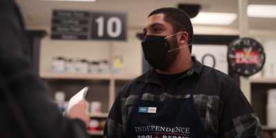 I mean, I'm at work.
Plus, the social distancing is… - Swagger