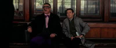 This is a moral issue we're dealing with hereAnd we don't have a grease man anymore because he's in a bag somewhereWe got a bag manSuch an ape An animal with no feelingsI have feelings No you don'tI feel bad for the guy He's in a piece of luggage but he's - Ocean's Twelve