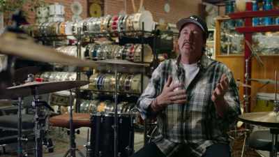 I mean, this is my dad,
and I'm working for him, - Let There Be Drums!