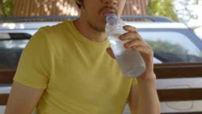 I mean, it is a petrochemical,
so it actually-- - Plastic Earth