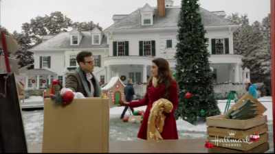I mean, you know him.
Did I say something wrong? - Christmas at Pemberley Manor