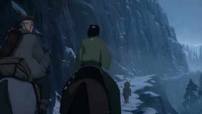 I mean, look at you,
half-limb to a half-wit. - BLUE EYE SAMURAI