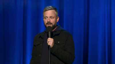 I mean, my middle name is Lee,
and it just never crossed my mind. Uh… - Nate Bargatze: The Greatest Average American