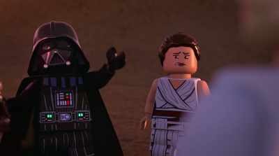 I mean... My, these binary Suns, um... - LEGO Star Wars Holiday Special