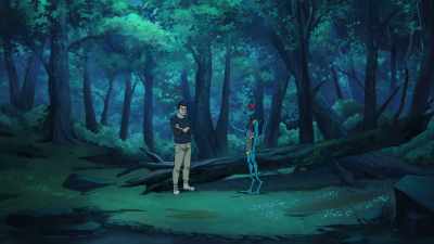 I mean, not very far.
You go... It doesn't matter. - Invincible