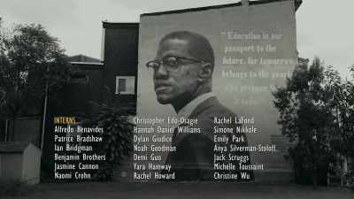 - I mean, if nothing else.
- I think it would be important - Who Killed Malcolm X?