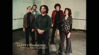 I mean, Saturday Night Live - Belushi