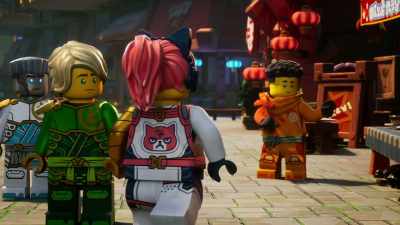 -I mean, he seemed sincere.
-[sighs] - LEGO Ninjago: Dragons Rising