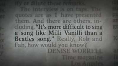 I mean, that takes, like,
giant stones. - Milli Vanilli