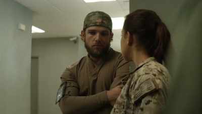 I mean, that... think that
would just be two friends - SEAL Team