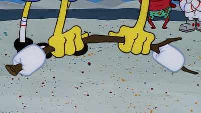 I mean the guy was
trying to lift up - SpongeBob DocuPants