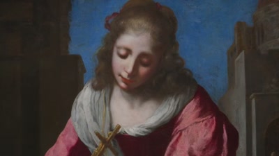 I mean, who the hell is she?
SHE CHUCKLES - Vermeer: The Greatest Exhibition