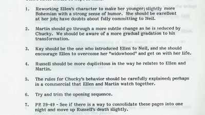 I mean, there were notes
that the studio had, - Doc of Chucky
