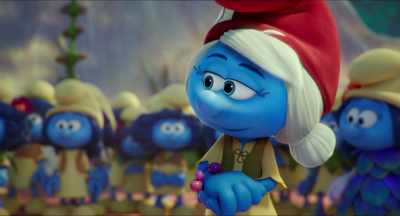I mean, they were anthropomorphic.
(LAUGHS) - Smurfs: The Lost Village