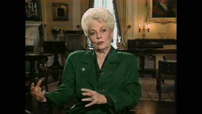I mean, they're not only
not gonna take her on - Raise Hell: The Life & Times of Molly Ivins