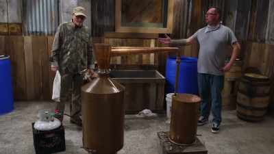 I mean, two things you don't
want to hear the woods - Moonshiners: Master Distiller