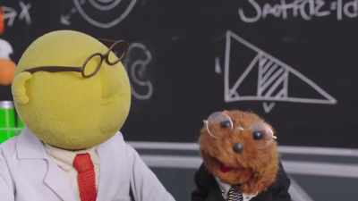 I mean, using radium
would have been a total disaster, - Muppets Now