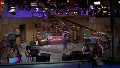I mean we're looking down on Wayne's basement - Wayne's World