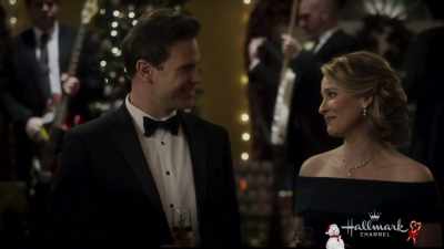 I mean, what...
No, you look handsome. You... - Christmas Wishes & Mistletoe Kisses