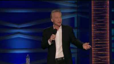 I mean even when he goes
to a disaster zone - Bill Maher: Live From Oklahoma