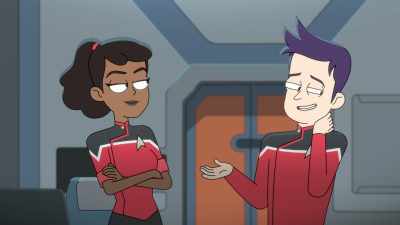 I mean, yeah, you break
the rules all the time, - Star Trek: Lower Decks