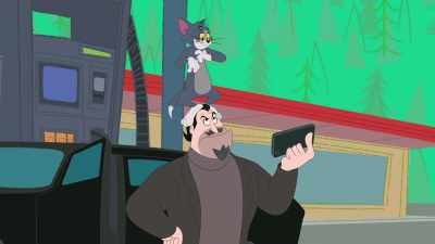I meant
a Destroy-A-Matic 5000's eye view. - Tom and Jerry Snowman's Land