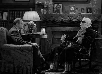 I meant to come back just as I was when you saw me last - The Invisible Man