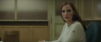 I meant, "No, she's not
answering that question." - Molly's Game