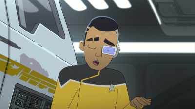 I messed with our speakers
so they'd be extra loud - Star Trek: Lower Decks
