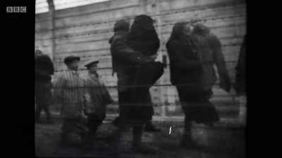 I met a Mr David, who had
walked back from Auschwitz. - Berlin 1945