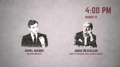 I met
with Minister Acebes in his office - 11M: Terror in Madrid