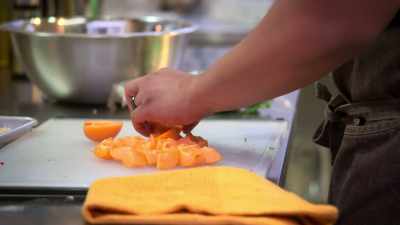 I might even blend this into my sauce - Secret Chef