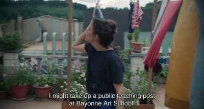 I might take up a public teaching post
at Bayonne Art School. - 20,000 Species of Bees