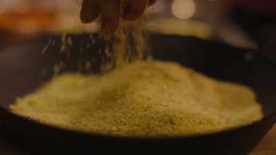 I mix it all together, it's
like playing in a sandpit, - Nigella: At My Table