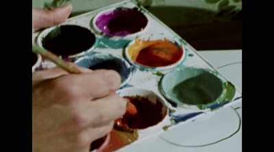 I mixed his paints. The less white we could get into a color, the better. - There Are No Fakes