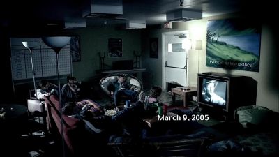 [Modest Mouse playing
"Float On"] - Cold Case