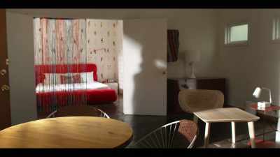 I moved into
a small apartment - Leopard Skin