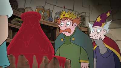 I must admit, the quantity of blood
exceeded my expectations. - Disenchantment