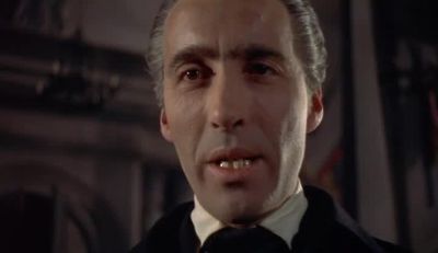 I must apologize for not being here to greet you personally - Horror of Dracula